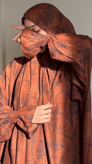 Robe de maison - Robe de prière marron
