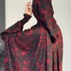 Robe de maison - Robe de priere noire et rouge