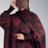 Robe de maison - Robe de priere noire et rouge