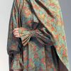 Robe de maison - Robe de priere bleu canard