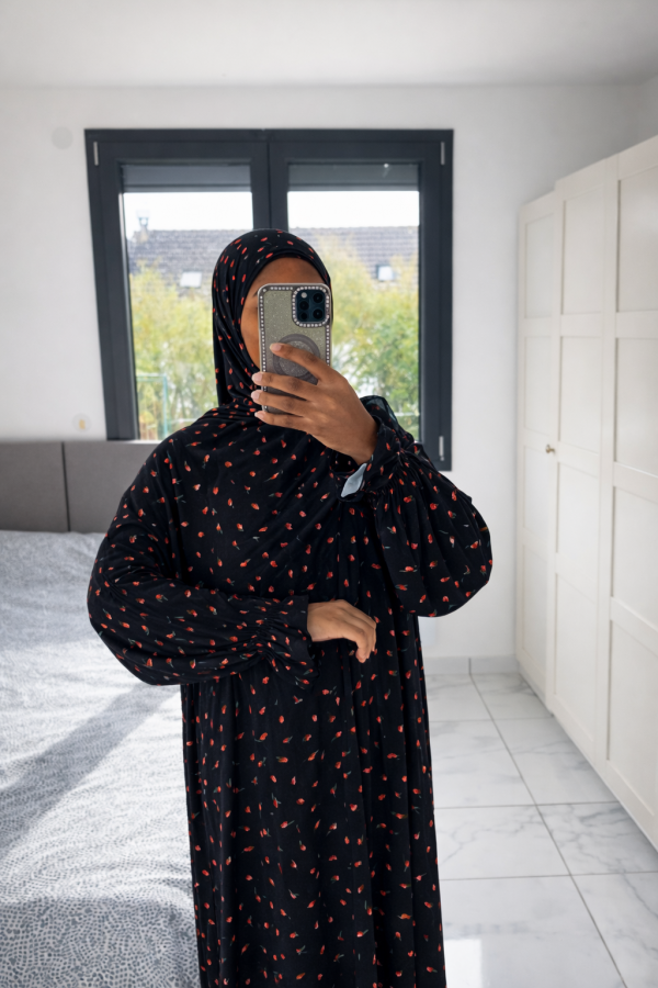 Robe de prière Jersey bambou avec capuche