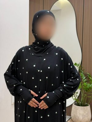 Robe de prière Jersey bambou noire