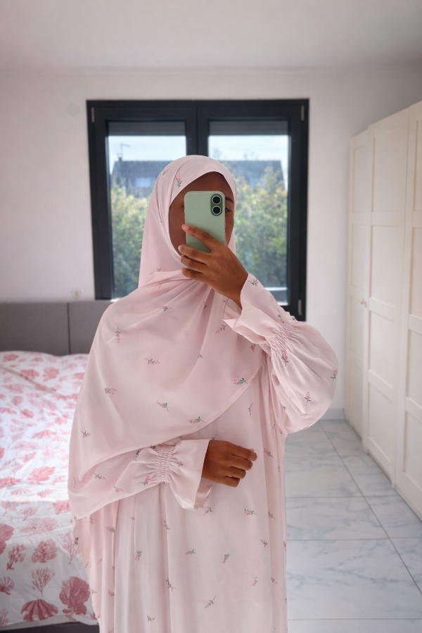 Abaya - Robe de maison en soie